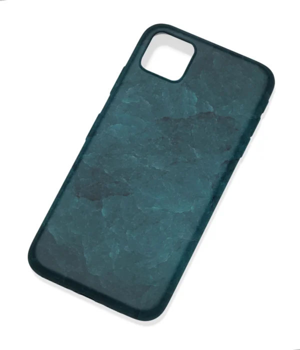 Blue Marble Texture Printed Soft Silicone Mobile Back Cover
