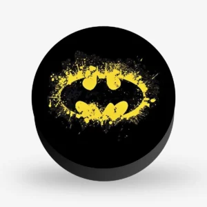 Batman Logo Yellow Pop Socket