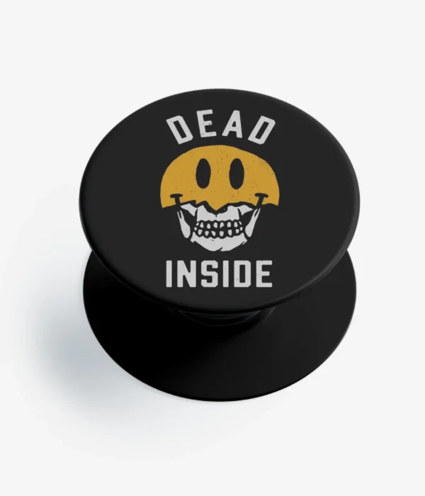 Dead Inside Minimal Pop Socket