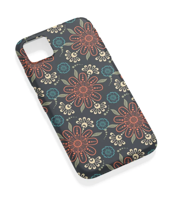 Floral Mandala Pattern Printed Soft Silicone Mobile Back Cover