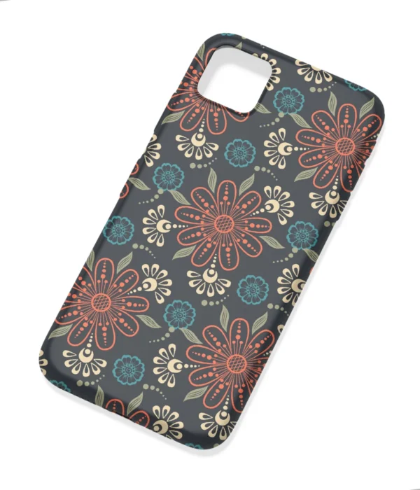 Floral Mandala Pattern Printed Soft Silicone Mobile Back Cover