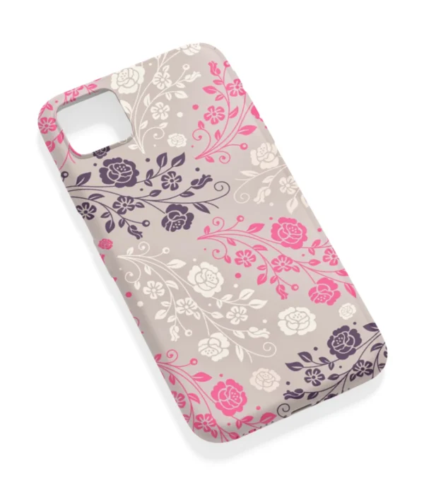 Floral Pattern Turkey Printed Soft Silicone Mobile Back Cover