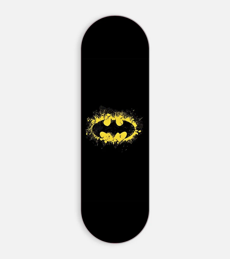 Batman Logo Yellow Phone Grip Slyder