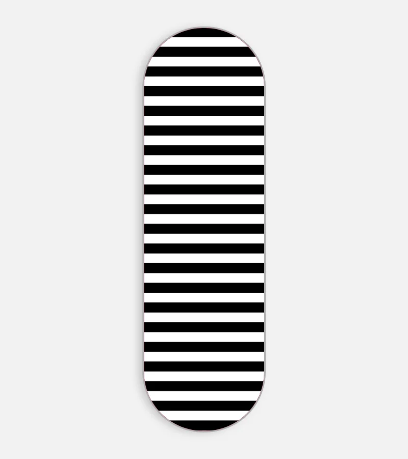 Black And White Stripes Phone Grip Slyder