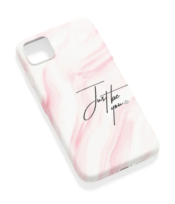 Just Be You Printed Soft Silicone Mobile Back Cover
