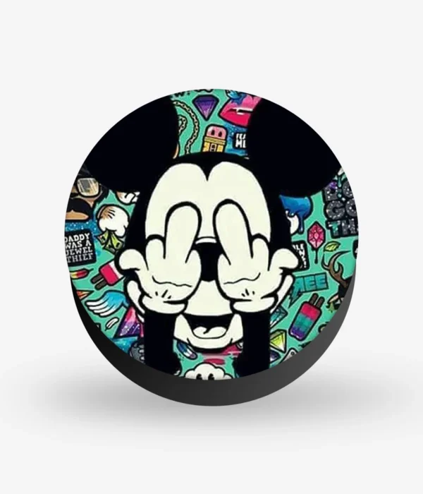 Trippy Mickey Mouse Pop Socket