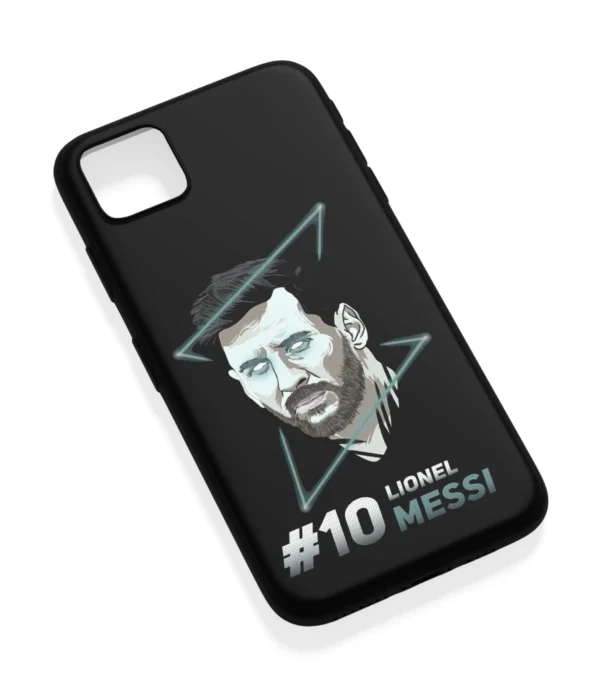 Messi Neon Art Printed Soft Silicone Mobile Back Cover