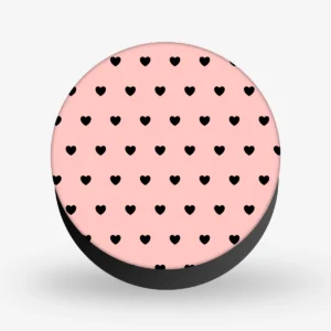 Heart Emoji Pattern Pop Socket