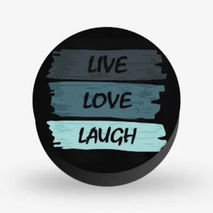 Live Love Laugh Wordart Pop Socket