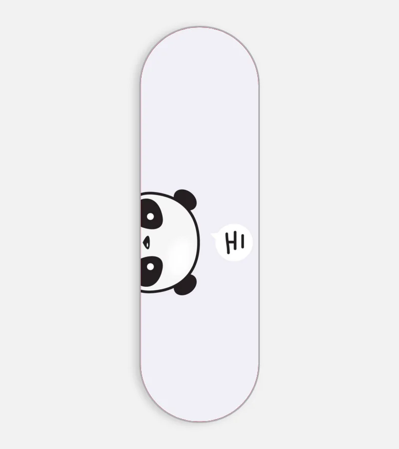 Cute Panda Peeking Phone Grip Slyder