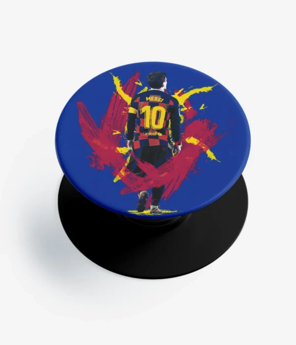 Messi Paint Art Pop Socket