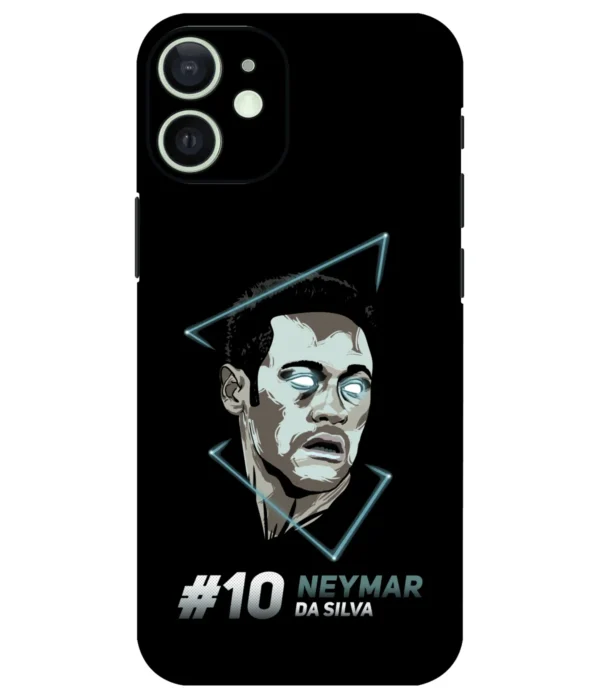Neymar Neon Art Printed Mobile Skin