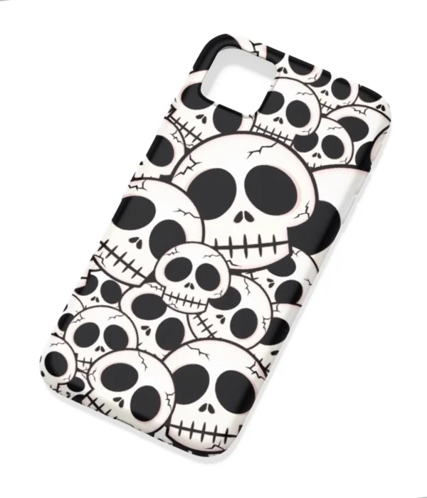 Skeleton Pattern Printed Soft Silicone Mobile Back Cover