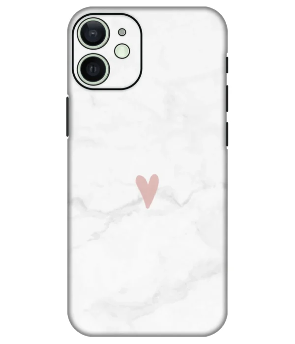 Love Emoji Marble Pattern Printed Mobile Skin