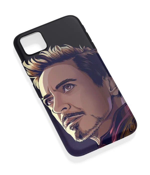 Robert Downey Jr Art Printed Soft Silicone Back Cover