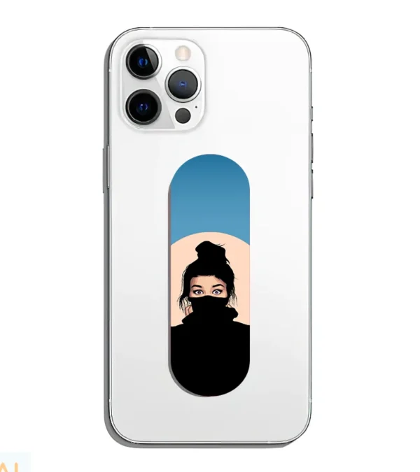Girl Minimalist Art Phone Grip Slyder