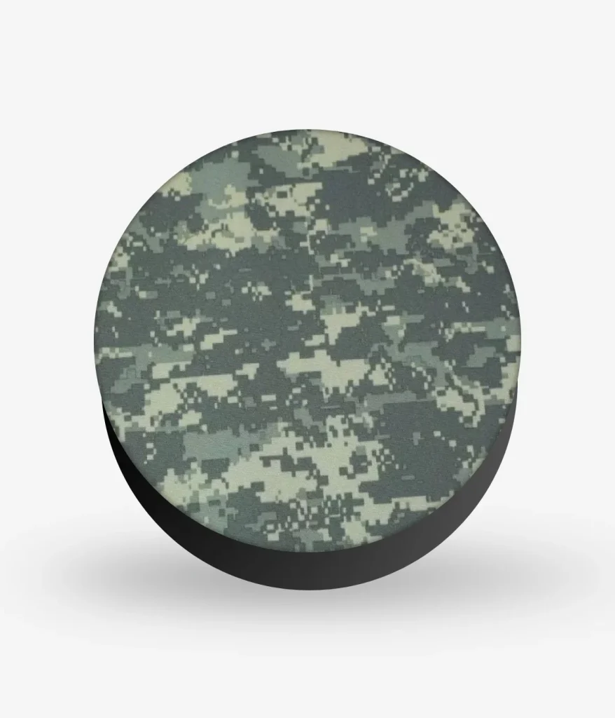 Pixelated Camouflage Pattern Pop Socket