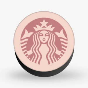 Starbucks Logo Pink Pop Socket