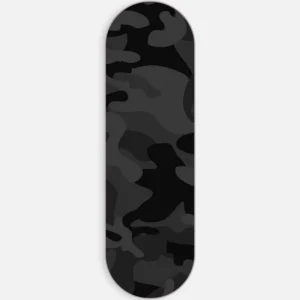Grey Black Camouflage Pattern Phone Grip Slyder