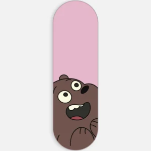 Grizzly Bear Brown Phone Grip Slyder