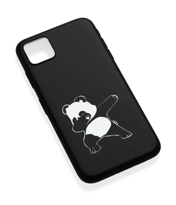 Dabbing Panda Printed Soft Silicone Back Cover