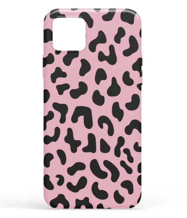 Cheetah Print Pattern Pink Printed Soft Silicone Back Cover