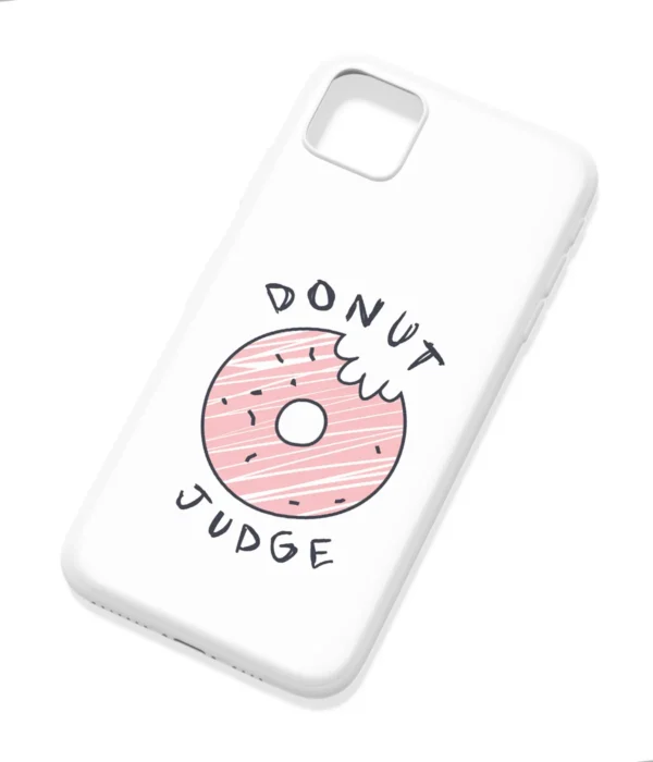Donut Judge Printed Soft Silicone Back Cover