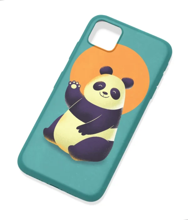 Hello Mr Panda Printed Soft Silicone Back Cover