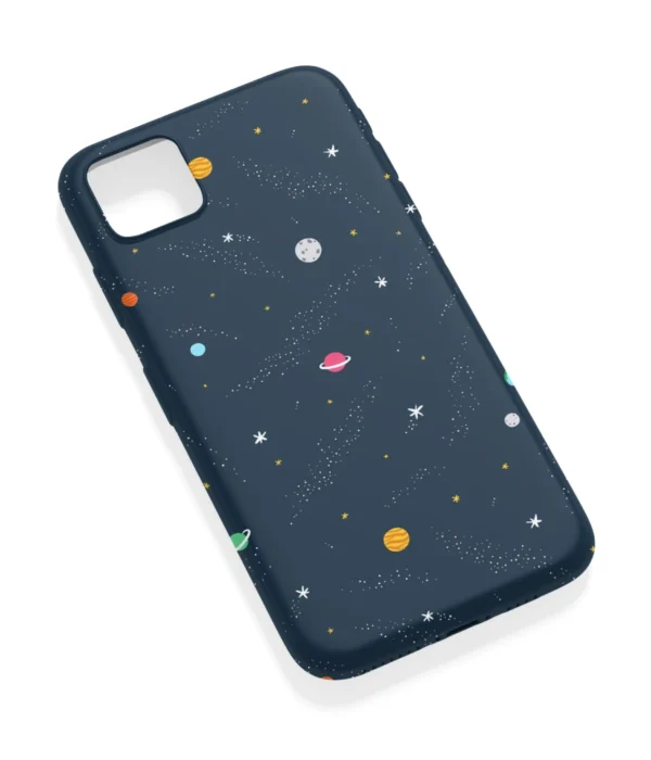 Minimal Planets Artwork Printed Soft Silicone Back Cover