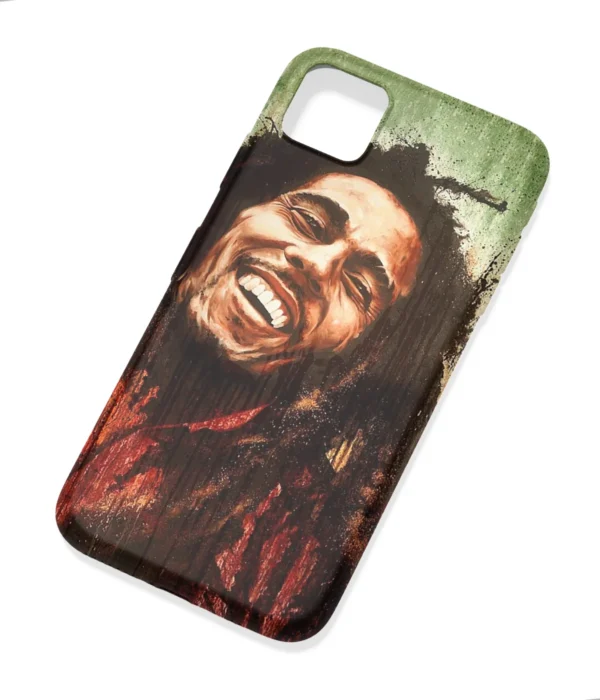 Bob Marley Grunge Printed Soft Silicone Back Cover