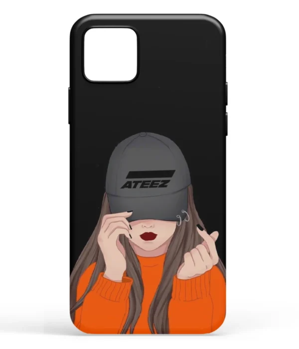 Bts Army Girl Printed Soft Silicone Back Cover