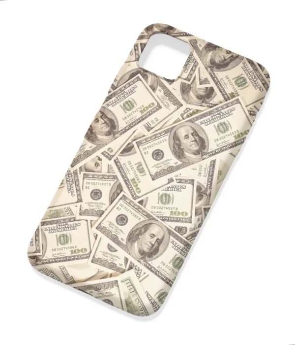 100 Dollar Bill Printed Soft Silicone Back Cover