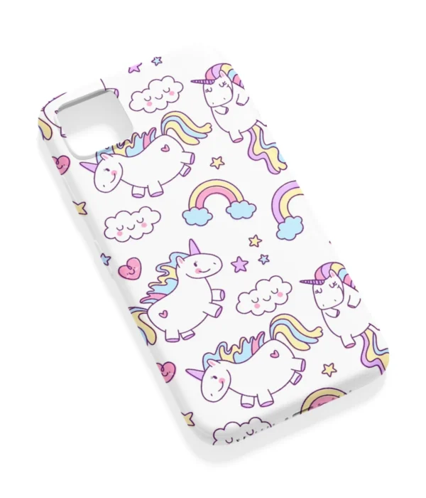 Unicorn Pattern Printed Soft Silicone Back Cover