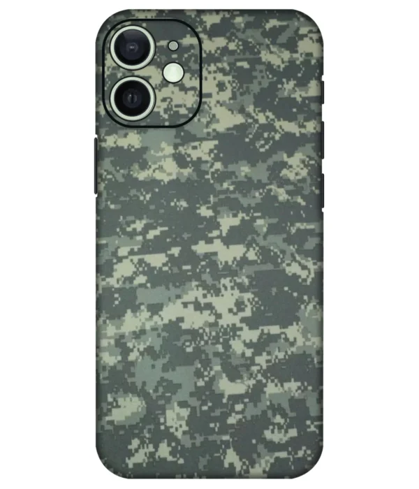 Pixelated Camouflage Pattern Printed Mobile Skin