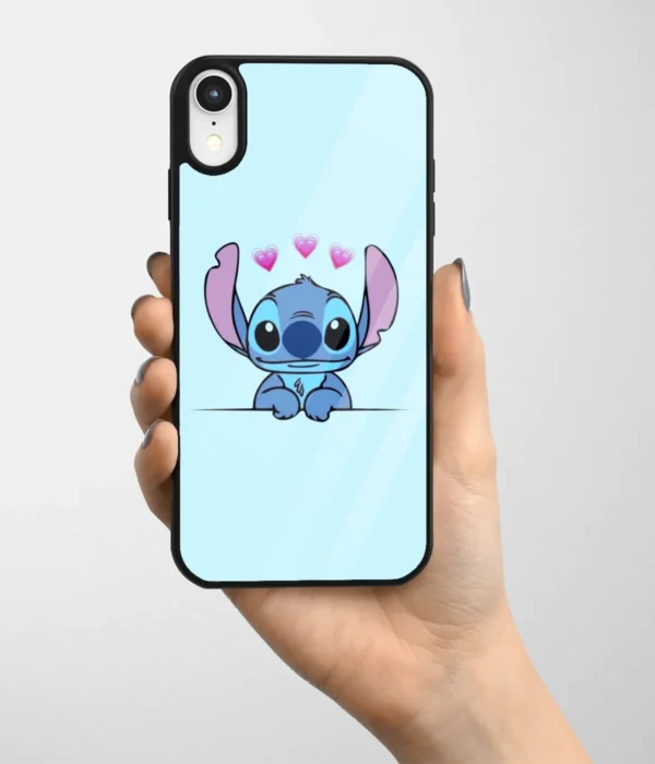 Stitch Aesthetic Printed Glass Case