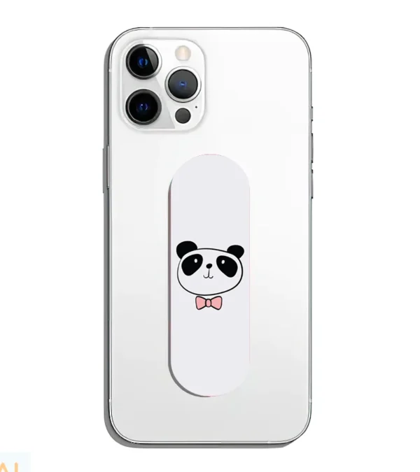 Panda Bow Phone Grip Slyder