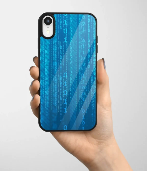 0101 Coding  Printed Glass Case