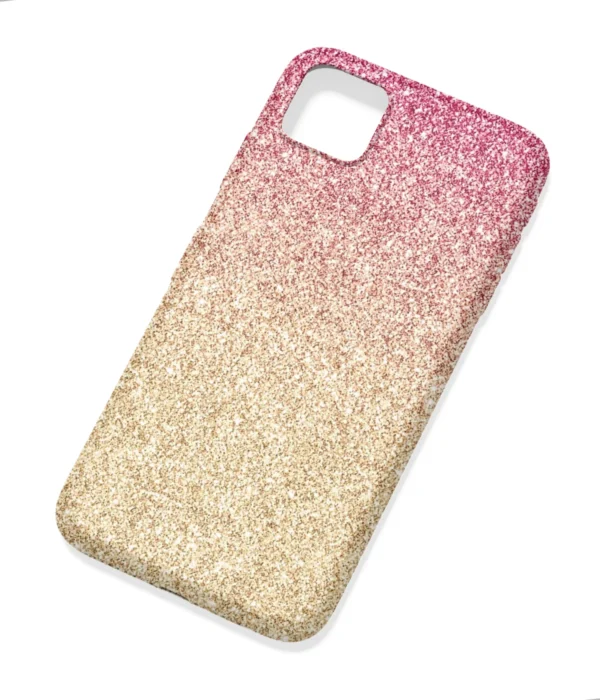 Abstract Gold Glitter Art  Printed Soft Silicone Back Cover