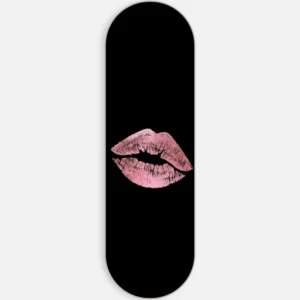 Pink Lips Illustration Phone Grip Slyder