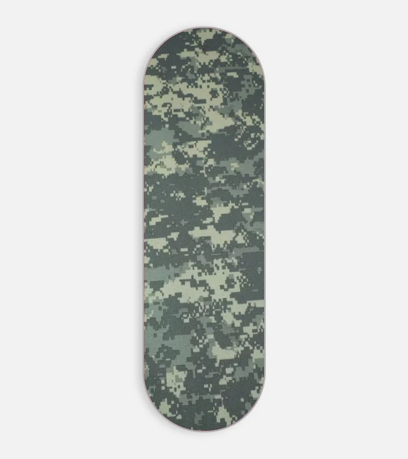 Pixelated Camouflage Pattern Phone Grip Slyder