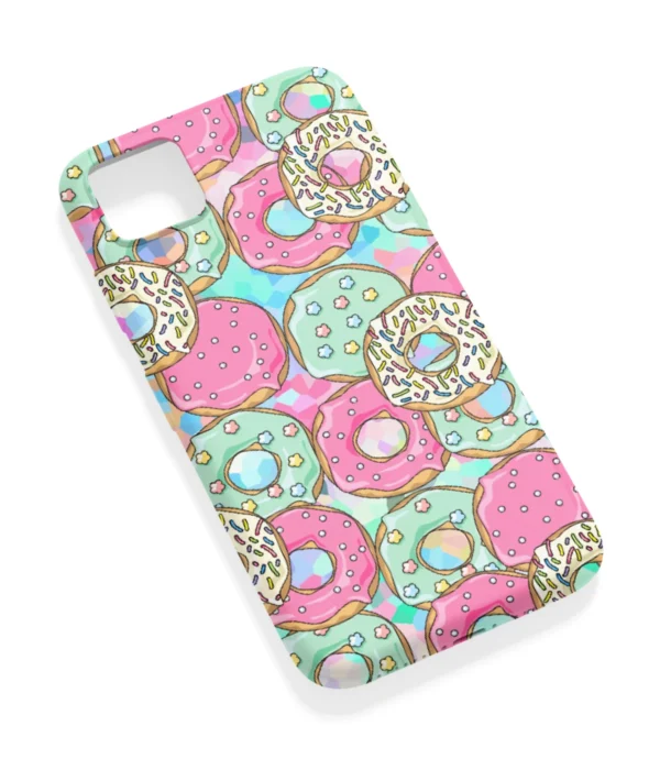 Donuts Patterns Printed Soft Silicone Back Cover