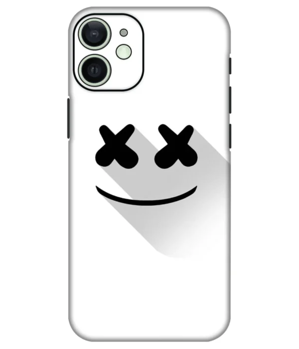 Marshmello Face Symbol Printed Mobile Skin