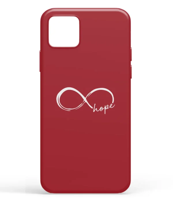 Hope Infinity Printed Soft Silicone Back Cover