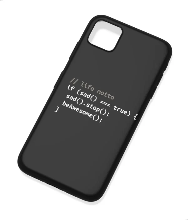 Programmer Life Printed Soft Silicone Back Cover