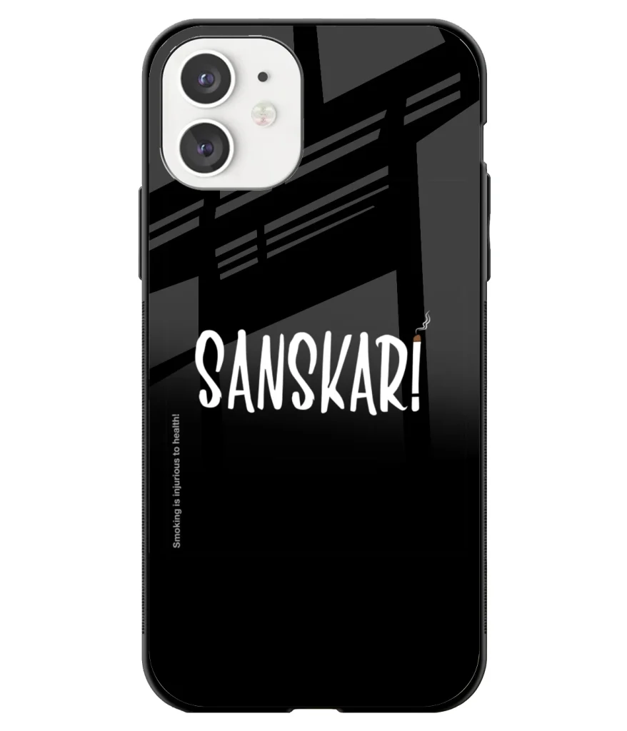 Sanskari 2 Printed Glass Case