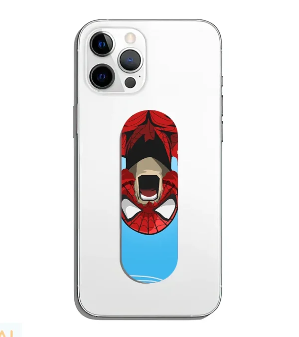 Spiderman Upside Down Artwork Phone Grip Slyder