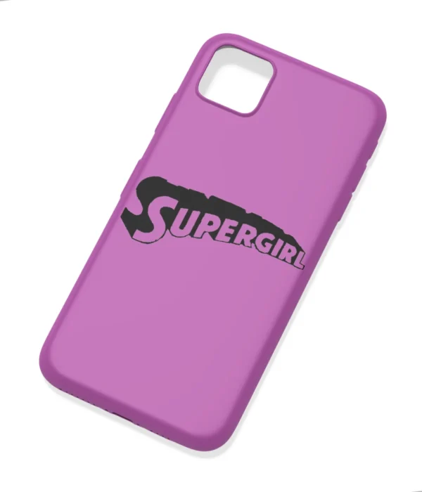 Supergirl Printed Soft Silicone Back Cover