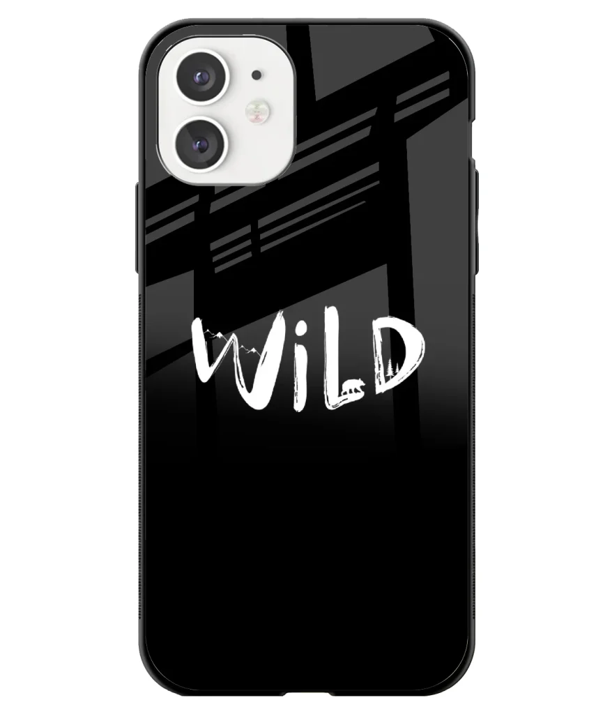 Wild Printed Glass Case