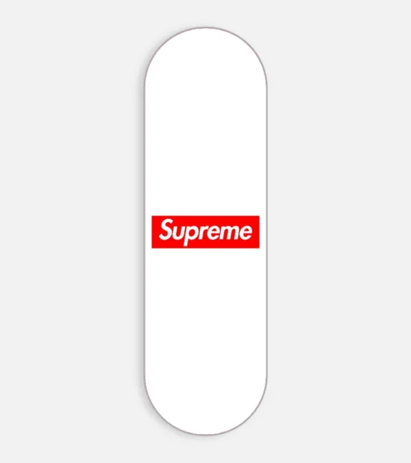 Supreme White Logo Phone Grip Slyder