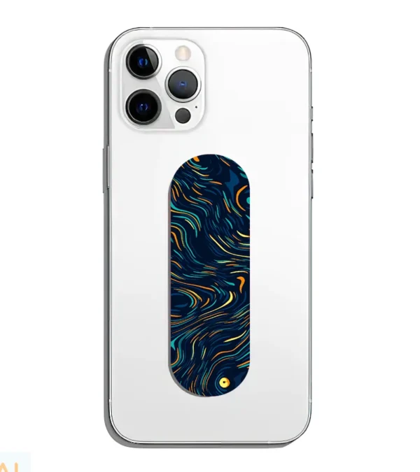 Swirl Abstract Art Phone Grip Slyder